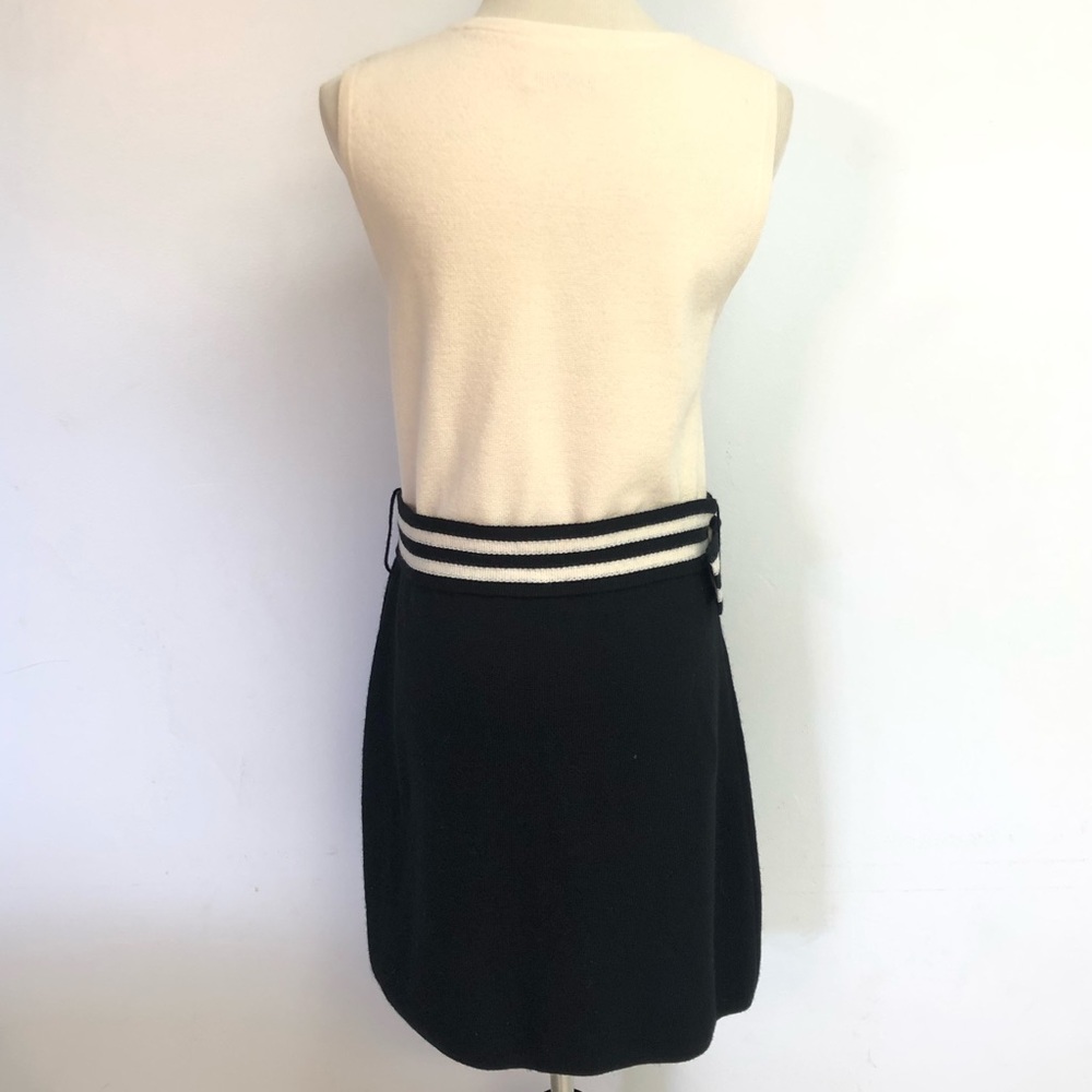 Alice + Olivia 100% Merino Wool Color Block Dress - Picture 2 of 8
